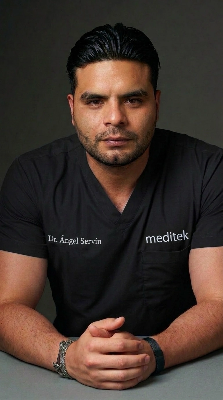 Ángel Manuel Servín Cárdenas, Médico Estomatólogo